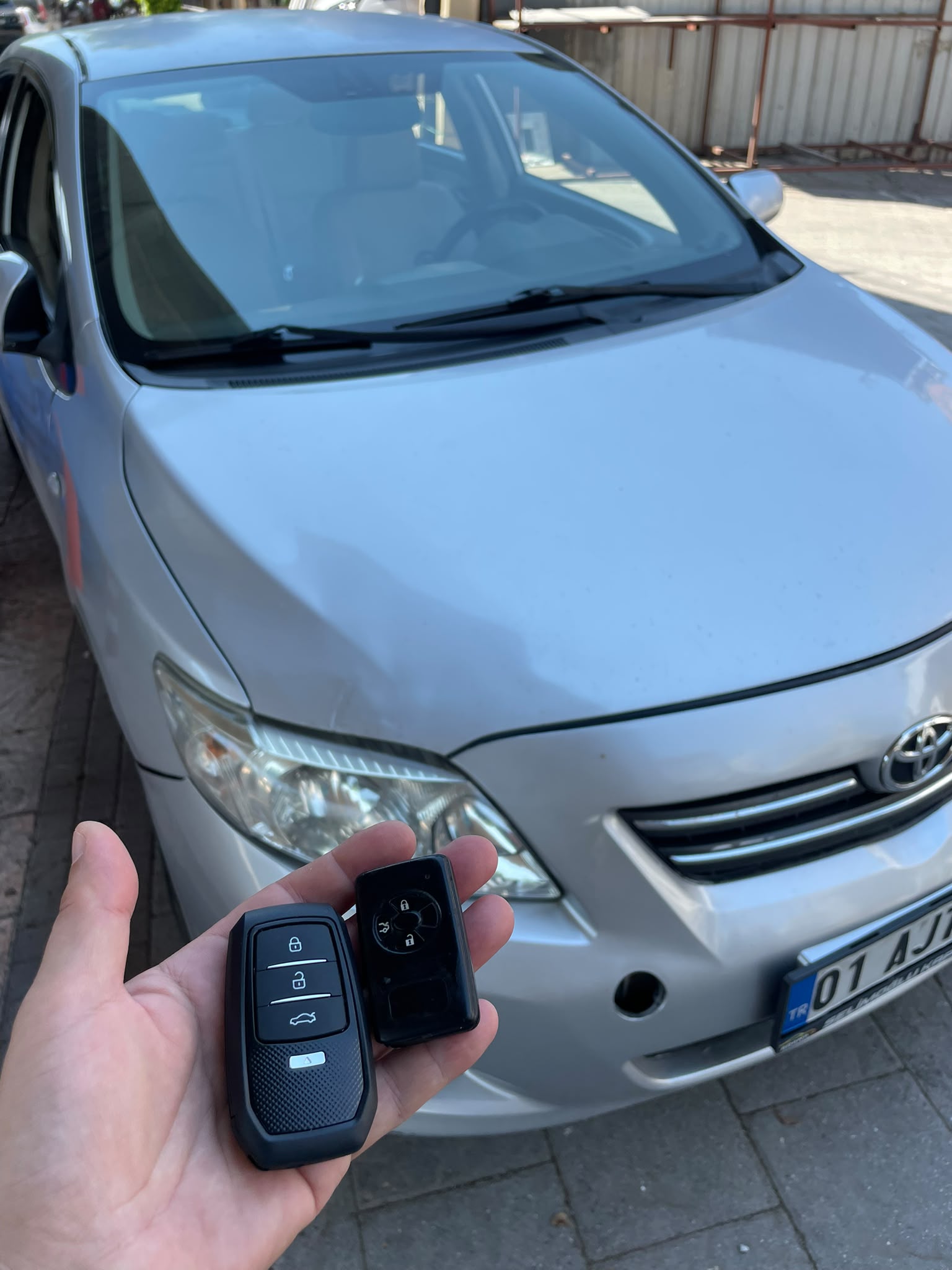 Toyota Corolla Yedek Anahtar